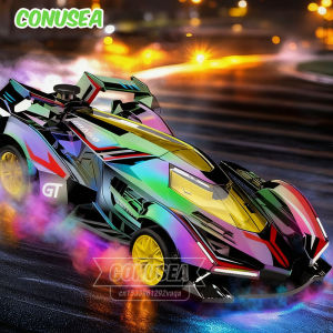 Rc Spray Cars 2.4G Remote Control Stunt Car Magic Color Racing Rc Model Race Drift Radio Control Vehicles Toys for Boys Kids