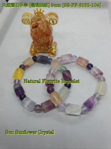 天然萤石手串 [桶珠回纹] 9mm [SS-FF-2022-104] Natural Fluorite Bracelet