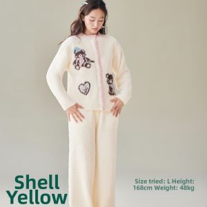Ultra Warm Half Velvet Pajamas