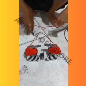 COD Type-R Klakson Mobil Model Keong 12 Volt Suara Super Keras Kencang Truck Pickup Carry 300dB 2PCS