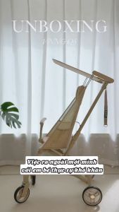Xe Đẩy Gấp Gọn VINNG Q6 Xe Đẩy Du Lịch Cao Cấp Cho Bé Gọn Nhẹ 4.9kg Khoang Ngồi Rộng Thoáng Khí Bảo Hành Chính Hãng 12 Tháng
