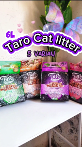 Taro tofu soya 6L pasir kucing ramah lingkungan