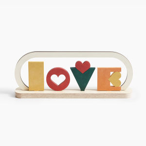 Dép Đế Bằng Gỗ Đơn Giản Để Bàn Làm Việc Phòng Khách TV Tủ Rượu Trang Trí Nhà Quà Tặng Di Chuyển Vào Nhà Đồ Trang Trí