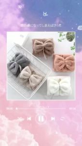 Khăn Lau Treo Nơ Cute – Thấm Siêu Nhanh Treo Bếp Treo Tắm Đều Đẹp – Nhìn Là Muốn Mua