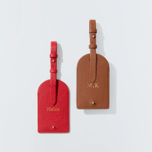 Accessible Luxury Listing Custom Logo Name Genuine Leather Luggage Tag Privacy Protection Cowhide Pendant Suitcase Boarding Pass