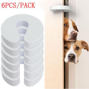 6 Piece Set of Soft Foam Door Stopper Anti-pinch Door Stopper Anti-pinch Guard Protector Child Safety Door Stopper Soft Foam Pad