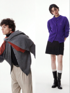 ULD | Soft Gentlemen Style Layering Cashmere Blend Cardigan