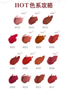 Matte Velvet Lip Mud by Babrea Low Saturation Nude Color Lipstick Gloss Easy to Color Apply for Date And School Any Skin Type