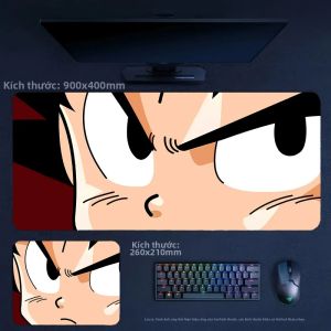 Bandai | Kích Thước Lớn Dragon Ball Hoạt Hình Anime In Hình Miếng Lót Chuột Da Chất Lượng Cao Bàn Văn Phòng Thảm Đa Kích Thước Bé Trai Phụ Kiện Chơi Game