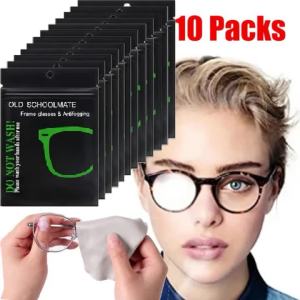 10 Chiếc Chống Sương Mù Da Lộn Kính Vải Microfiber Có Thể Tái Sử Dụng Khăn Lau Ống Kính Cho Điện Thoại Di Động Ống Kính Máy Ảnh Chăm Sóc Màn Hình