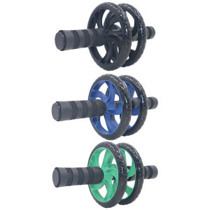 Welcomehome Ab Roller Wheel Abdominal Core Exercise Equipment Double-Wheeled Ab Muscle Trainer Glider Non Slip for Gym Fitness