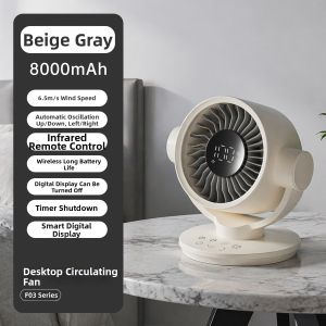 PRINCE | Strong & Silent Automatic Swing Portable Fan