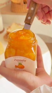 แยมผลไม้ Zunnely ซันเนลี่ แยมส้ม แยมผลไม้จากธรรมชาติ 100% มีเนื้อผลไม้ ไม่เติมน้ำตาล คลีน ดีต่อสุขภาพ ขนาด 220 กรัม