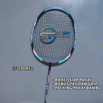 Raket Badminton Yonex Voltric Z-Force II Raket Bulutangkis dengan Tas dan Grip sudah siap pakai