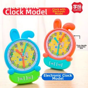 Elementary Time Learning Educational Toy 3-Hand Analog and Digital Clock