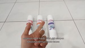 REFILL REFIL MEDIA FILTER SARINGAN CARTRIDGE SEDIMEN NANO NANOTECH WATER FILTER PENJERNIH PENYARING KOTORAN AIR MINUM MINERAL REVERSE OSMOSIS RO UKURAN 01 03 05 10 1 3 5 10 MICRON MIKRON SPUN SPON SPOON SPOONS 10" 10 INCH USA TECHNOLOGY