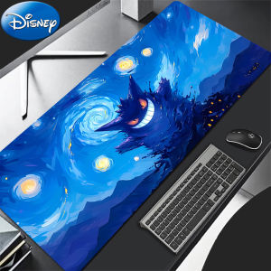 Bandai | 90x40cm Mouse Pad P-Pokemon Gengar pc speed For e-sports players Office Laptop Computer Keyboard Pad Non Slip Desk Mat Mousepad