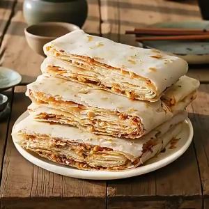 Crispy Handmade Five-Spice Sesame Multigrain Pancake