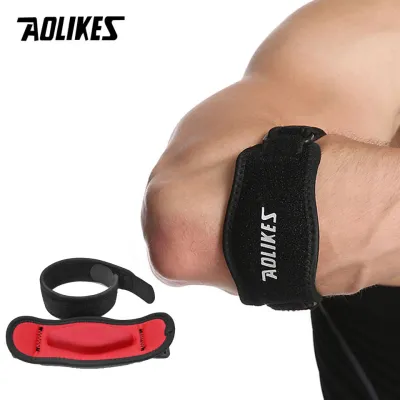 AOLIKES | AOLIKES 1PCS Adjustable Basketball Tennis Golf Elbow Support Golfers Strap Elbow Pads Lateral Pain Syndrome Epicondylitis Brace