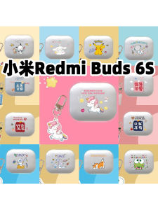 Transparent Silicone Protective Case for Xiaomi Redmi Buds6S True Wireless Noise Reduction Earphones Soft Shell Anime Style