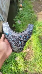 Forged biru Tutup lampu belakang beat 2020 deluxe led