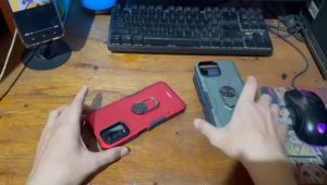 Casing HP Untuk Vivo Y02 Case Robot Hit Eye Whit Ring Transformer Phantom Hybrit 360 Degree Rotasi