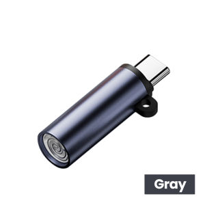 Bật Lửa Mini Di Động Loại C Cổng USB C Tự Động Tắt An Toàn Không Lửa Bộ Chuyển Đổi Di Động Ngoài Trời Cho iPhone 15-17