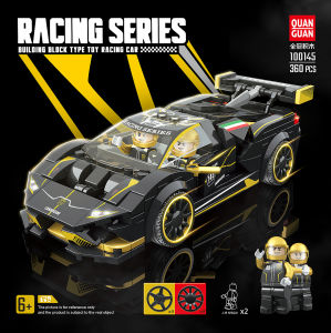 Compatible Lego Racing Car Building Blocks Racing Car Boy Assembled Sports Car DIY Model Childrens Educational Toy Gift