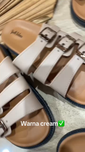 SANDAL WANITA SANDAL KEKINIAN SANDAL SELOP SANDAL GESPER IMPORT 2508 / 225-Ban3