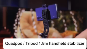 OneSOS Selfie Stick 1.8m P188 + Lampu Handheld Selfie Stick 360° Rotating Head Bracket Bold Quadrupod RC Tripod Gimbal Stabilizer