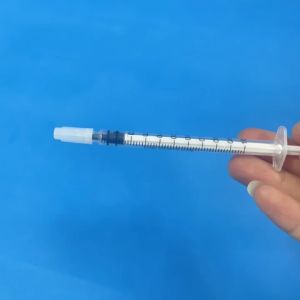 1ml/cc Syringe Baby & Pet Oral Feeder Medicine Tube with Cap Cover