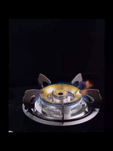 Stainless Steel Gas Stove Windproof & Energy-Saving Fire Cover Kitchen Wind Shield Iron Ring
