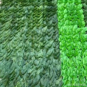 【IN STOCK】100CM Artificial Wall Plant Fence Leaves Faux Ivy Leaf Privacy Garden Fence Screen Home Decor Outdoor Rumput