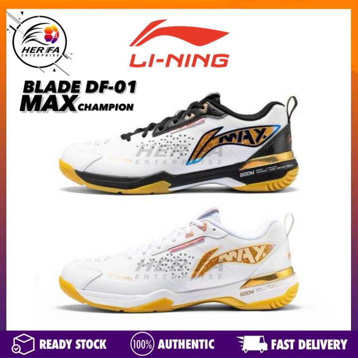 LI-NING Blade DF-01 Max Professional Badminton Shoes Kasut