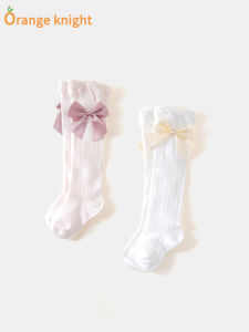 ถุงเท้าเด็กผู้หญิง 0-3 เดือน ถุงเท้าข้อสั้นทรงเจ้าหญิง ถุงเท้าข้อยาว ถุงเท้าเด็กผู้หญิง ถุงเท้าเด็กผู้หญิงฤดูใบไม้ผลิและฤดูร้อน ถุงเท้าเด็กผู้หญิงเนื้อผ้าฝ้าย ถุงเท้าเด็กผู้หญิง