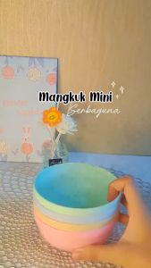 Mangkuk Sup Sehat Kecil Dari Wheat Straw & Warna Pastel