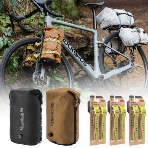 RockBros | Outdoors Bikepacking Bags Lightweight Compression Bags Road Bike Storage Rack Bag Touring Shelf Bag Multifunctional strap