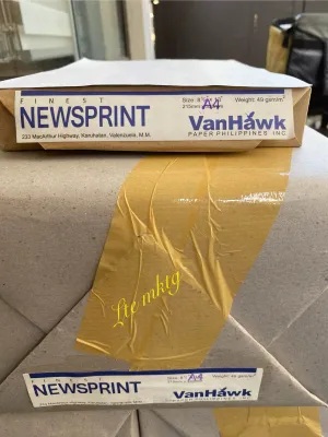 Van hawk newsprint S/A4/L 49 gsm
