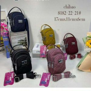 (Bisa co)Tas selempang wanita chibao import 8182-22 kanvas