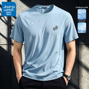 Jeanswest | Ice Silk Quick Dry Mens Short Sleeve T-Shirt