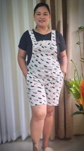 Casual Jumper Shorts with Adjustable Straps