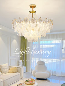 Modern Minimalist Luxury French Palace Glass Chandelier