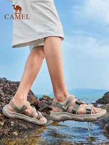Camel mens sports sandals wading quick drying beach shoes