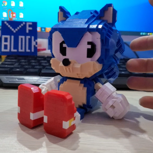 Mini Blcoks Cartoon Building Bricks Sonic Figure Collection The Hedgehog Toys for Children Gifts Girls Present