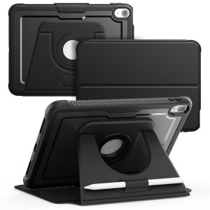 Heavy Duty Shockproof Case with 360 Rotating Magnetic Stand Detachable Magnetic Leather Cover Auto Sleep/Wake Smart Case for iPad 11th Generation Case 2025iPad 10th GenerationiPad 9th Generation 8th 7th Gen 10.2Air 10.5 Pro 10.5