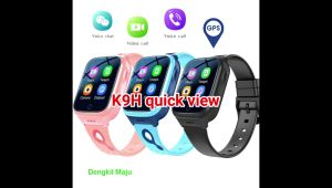 Upgraded K9H 4G Waterproof IP67 GPS wifi lbs Tracking Video Call Camera Anti Lost Smart Watch
