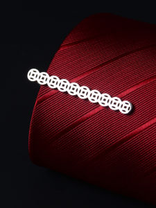 Romguest | Silver Coin Design New Release Necktie Clip
