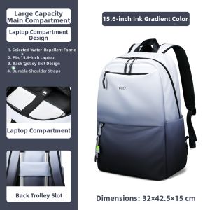 Golf | Fashionable Mens Gradual Color Computer Backpack