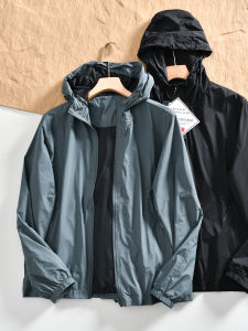 New Arrival Lightweight Outdoor Mens Jacket "Zero" Load Sensation Fall Season Breathable Water-Resistant Hooded Coat