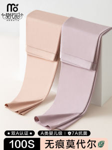 กางเกงขายาวทรงสลิมฟิตแบบบางไร้ตะเข็บสำหรับผู้หญิง ผ้าโมดอล อบอุ่น ใส่สบาย กางเกงขายาวทรงสลิมสำหรับฤดูหนาว